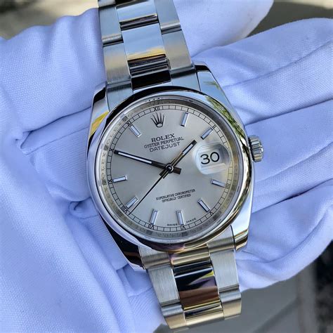 rolex oyster perpetual datejust silver.